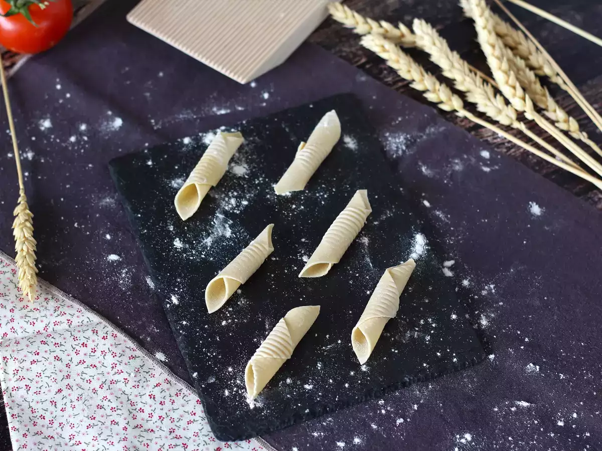 Cara menyiapkan garganelli telur - foto 2