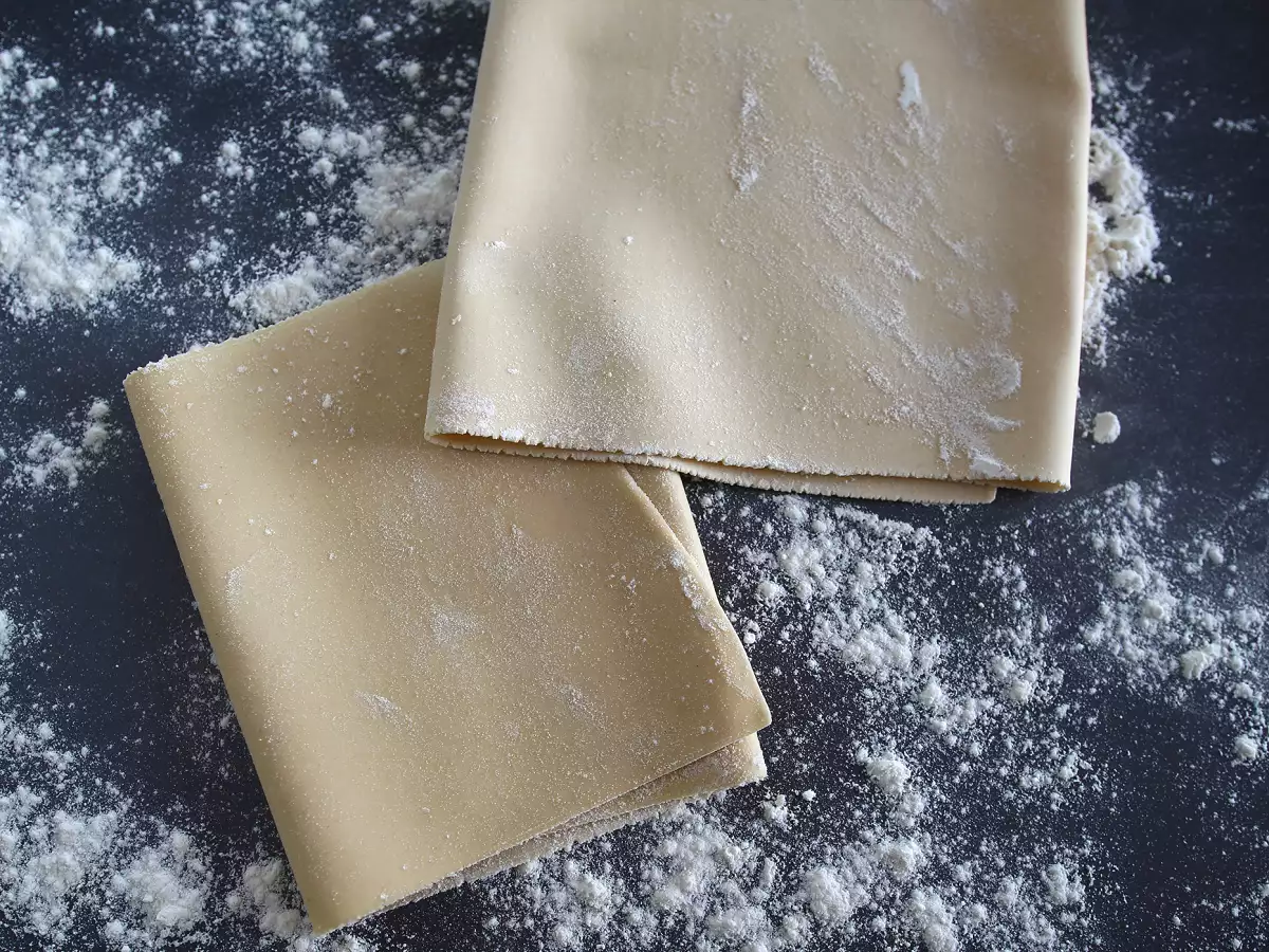 Cara menyiapkan pasta telur untuk lasagna - foto 3