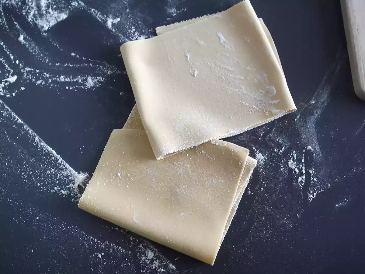 Cara menyiapkan pasta telur untuk lasagna - foto 4