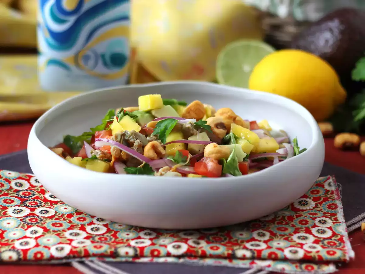 Ceviche dengan kerang kalengan - foto 4