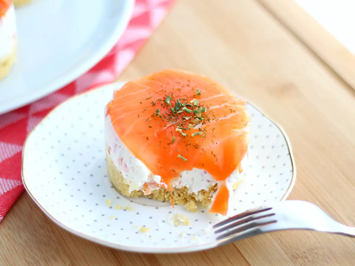 Cheesecake Salmon Gurih Tanpa Panggang - foto 4