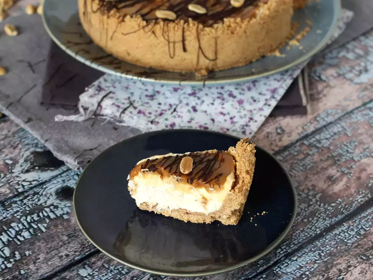 Cheesecake Snickers yang Super Lezat - foto 2