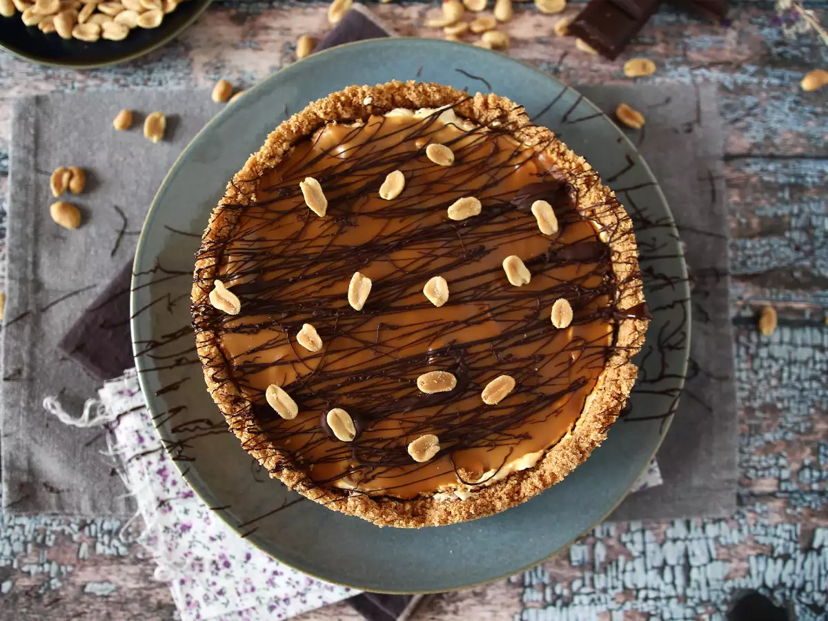 Cheesecake Snickers yang Super Lezat - foto 4