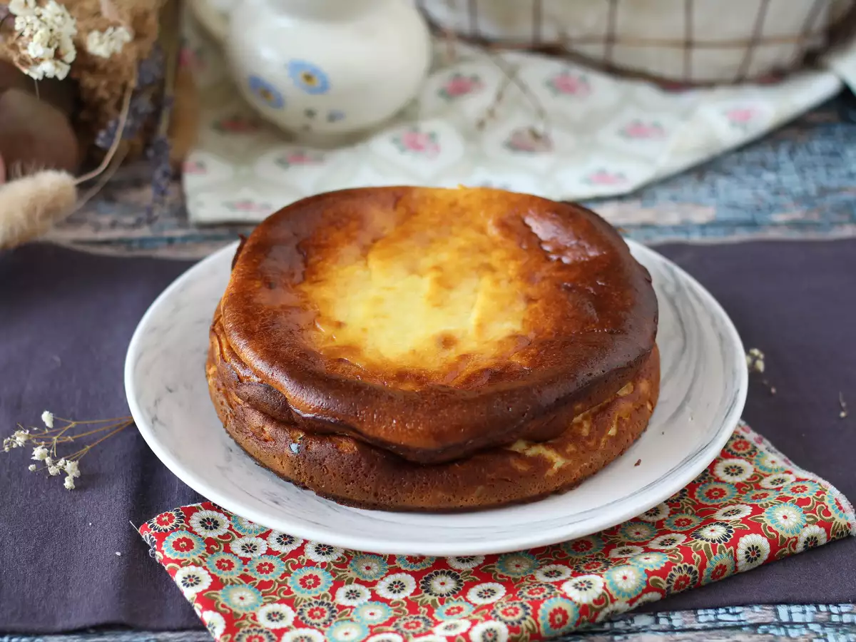 Cheesecake tanpa kulit yang lezat dan sangat mudah dibuat! - foto 2