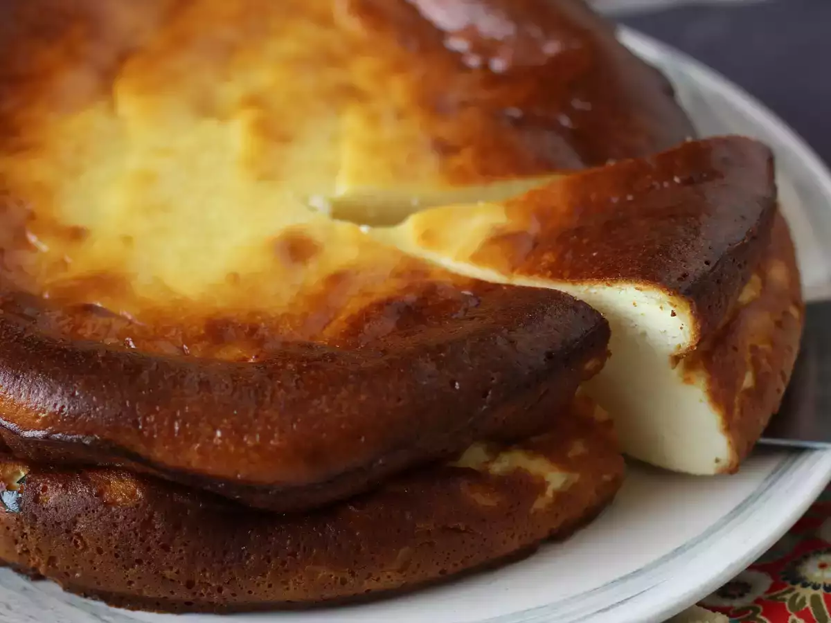 Cheesecake tanpa kulit yang lezat dan sangat mudah dibuat! - foto 3