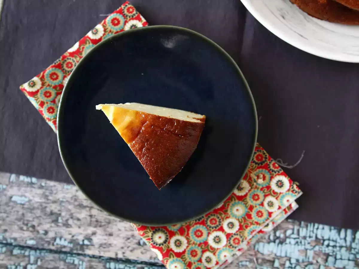 Cheesecake tanpa kulit yang lezat dan sangat mudah dibuat! - foto 4