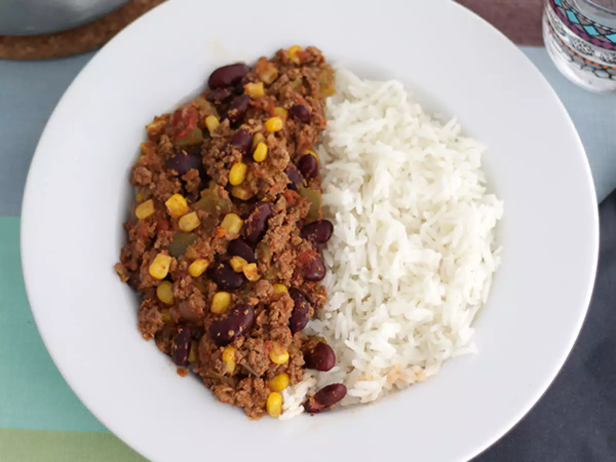 Chili con carne khas Meksiko - foto 4