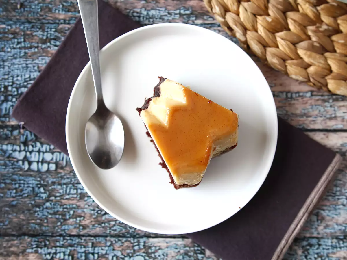 Choco flan, kombinasi sempurna antara kue cokelat yang lembab dan flan karamel vanila - foto 6