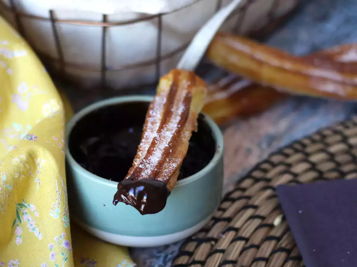 Churros yang dimasak di dalam Air Fryer - foto 3