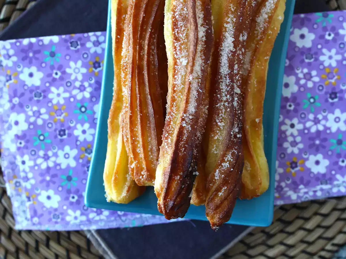 Churros yang dimasak di dalam Air Fryer - foto 4