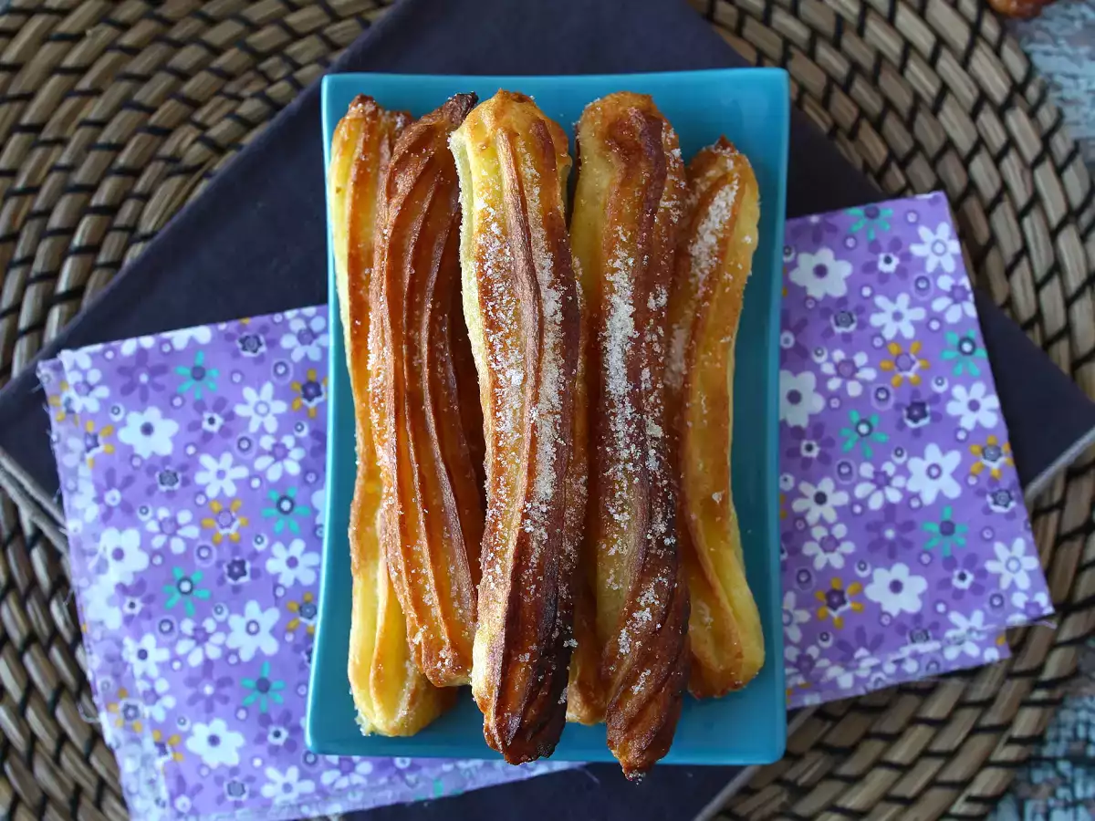 Churros yang dimasak di dalam Air Fryer - foto 6