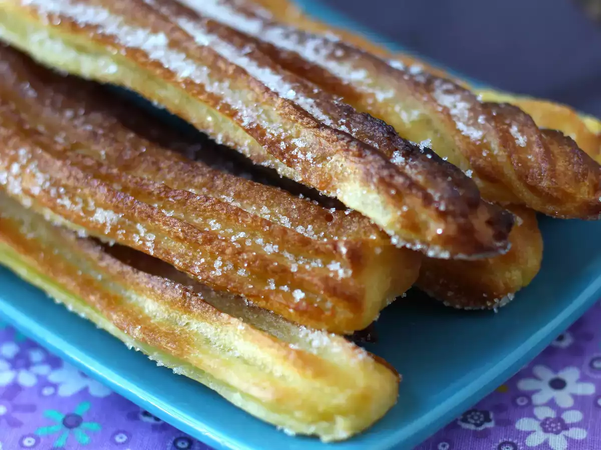 Churros yang dimasak di dalam Air Fryer - foto 7