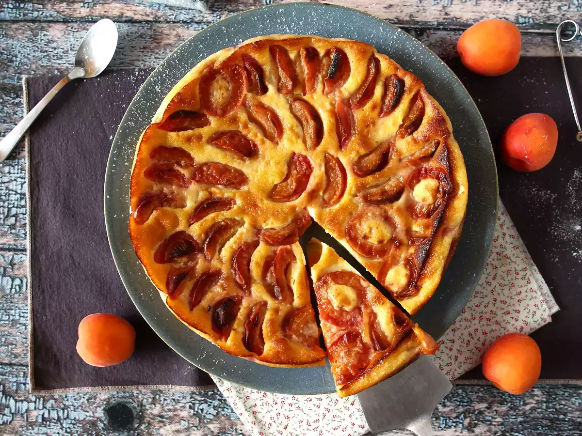 Clafoutis Aprikot Mudah - foto 2