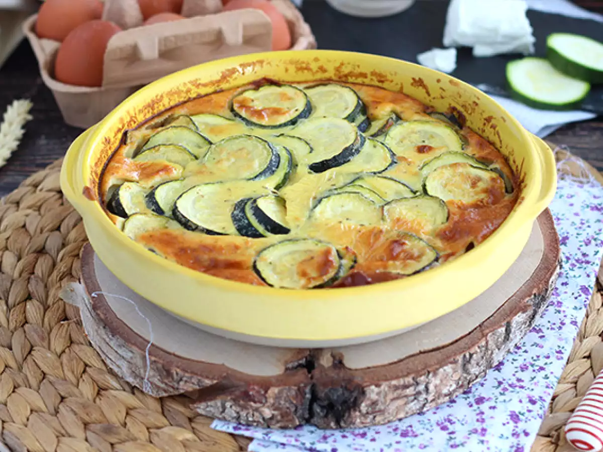 Clafoutis Zucchini dan Keju Kambing - foto 5