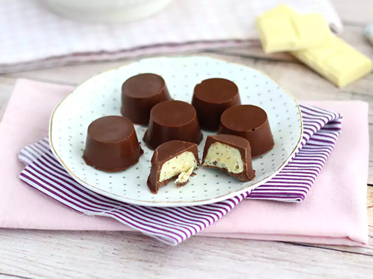 Cokelat buatan sendiri Kinder Schoko-Bons - foto 2