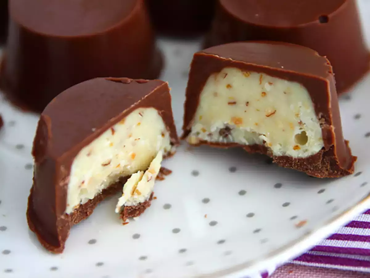 Cokelat buatan sendiri Kinder Schoko-Bons - foto 3