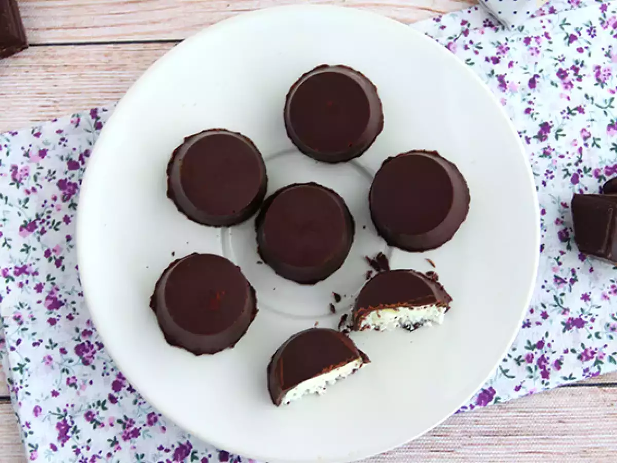 Cokelat isi kelapa ala Bounty - foto 3