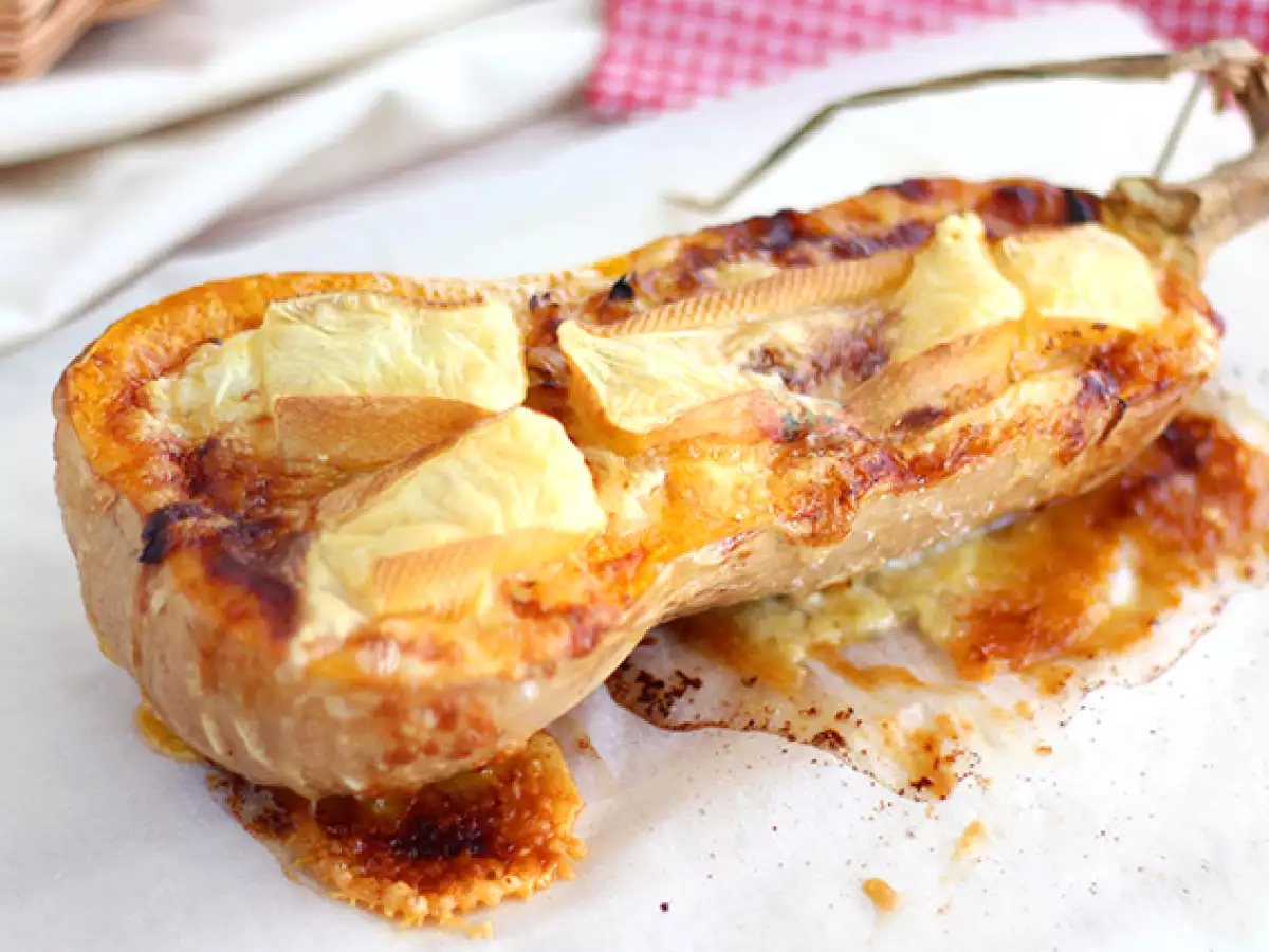 Courgiflette - Gaya tartiflette labu butternut - foto 2