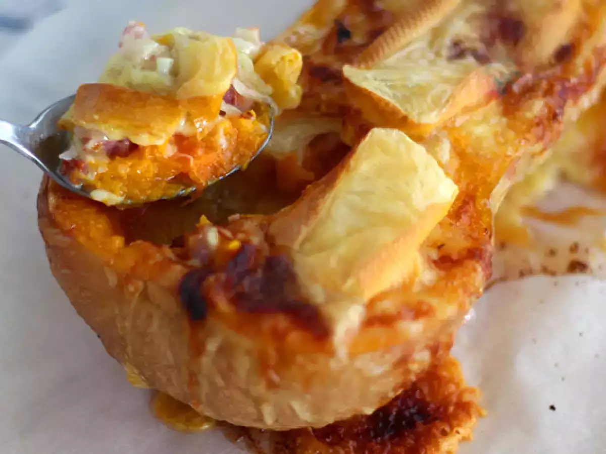 Courgiflette - Gaya tartiflette labu butternut - foto 4