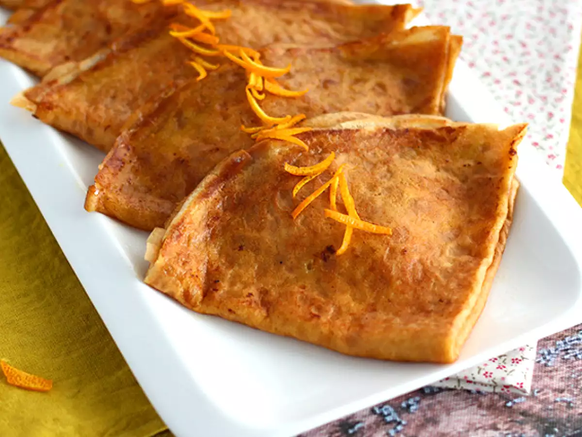 Crêpes Suzette, resep tradisional - foto 2