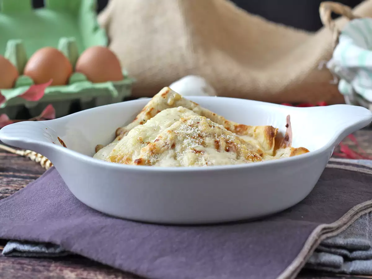 Crespelle ricotta dan jamur: resep vegetarian krim yang sempurna untuk setiap kesempatan - foto 2