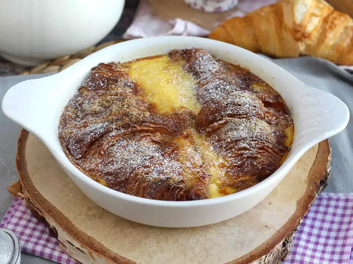 Croissant yang hilang di dalam oven