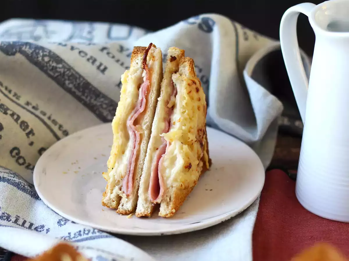Croque monsieur dengan AirFryer - foto 3