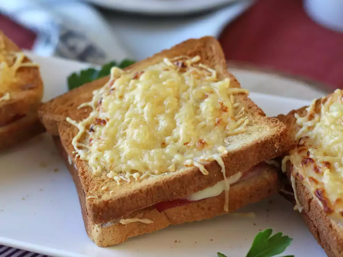 Croque monsieur dengan AirFryer - foto 5