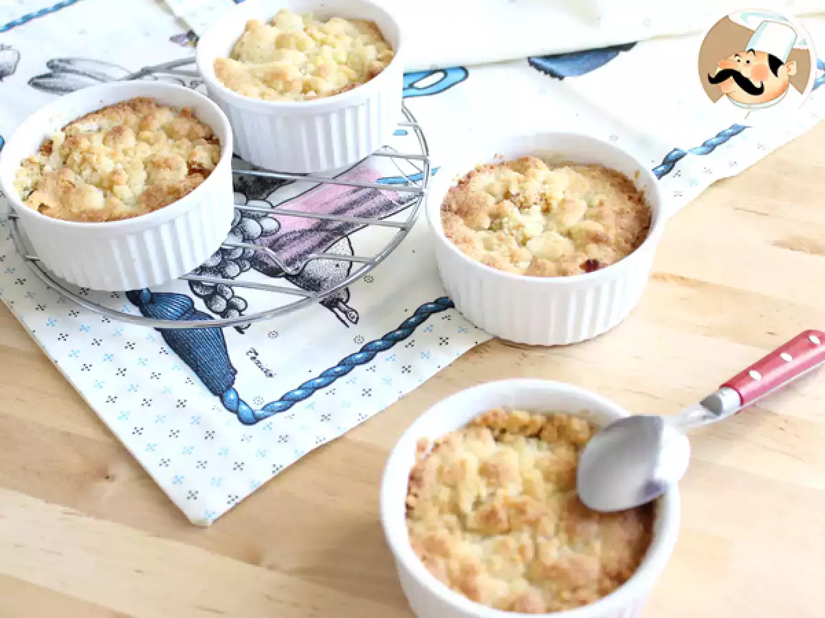 Crumble apel dan kayu manis