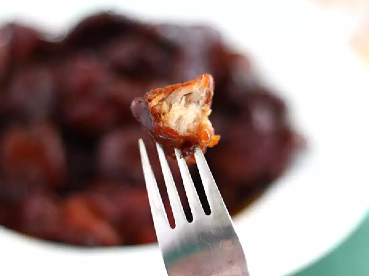 Daging babi dengan karamel - foto 3