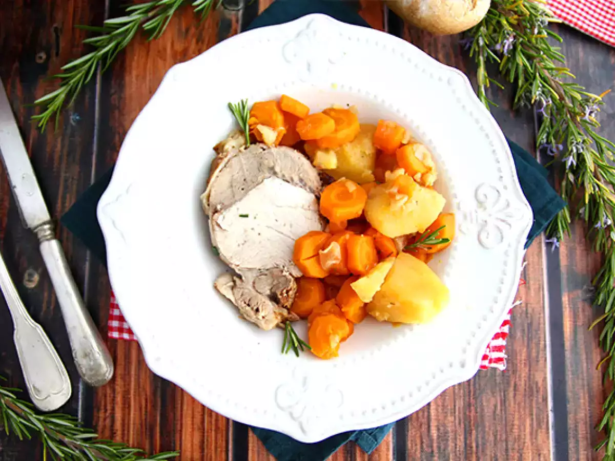 Daging babi panggang, resep Cookeo - foto 3