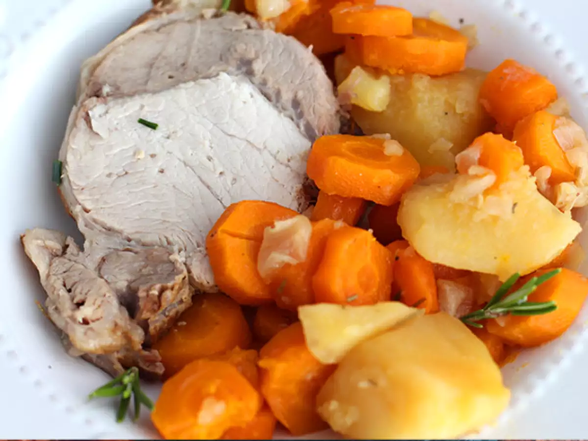 Daging babi panggang, resep Cookeo - foto 7