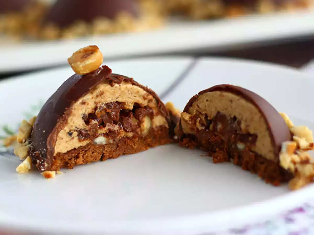 Dome Cokelat ala Ferrero Rocher - foto 4