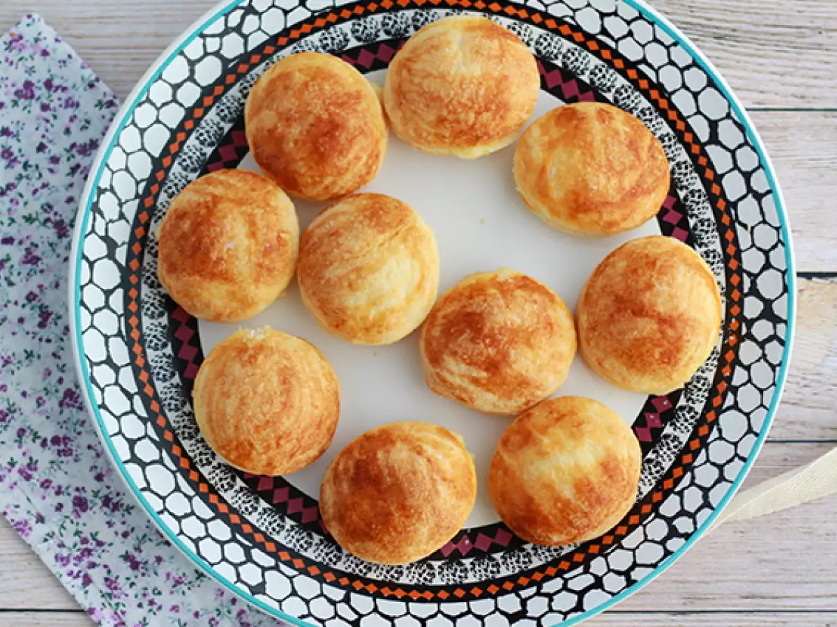 Donat Puff Pastry Isi Krim Vanila - foto 3