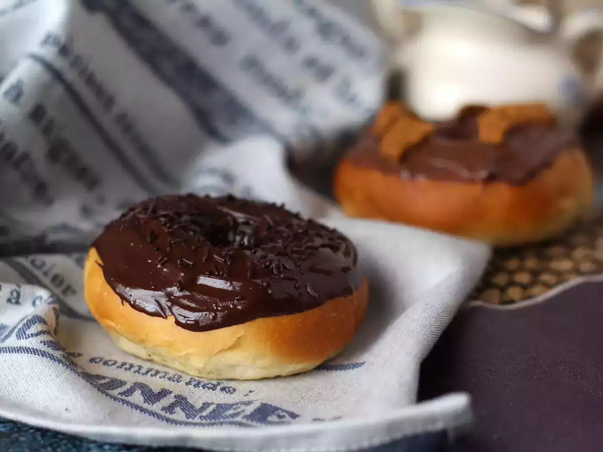 Donat yang dipanggang dalam oven, versi sehat namun lezat - foto 4