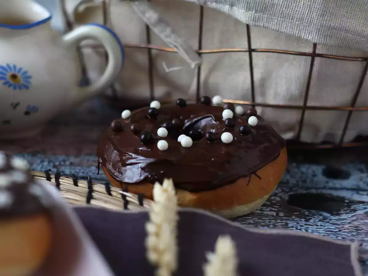 Donat yang dipanggang dalam oven, versi sehat namun lezat - foto 8