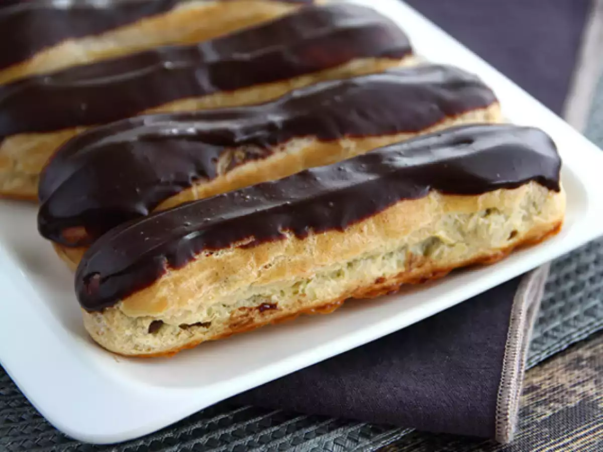 Éclair Cokelat (Panduan Langkah demi Langkah)