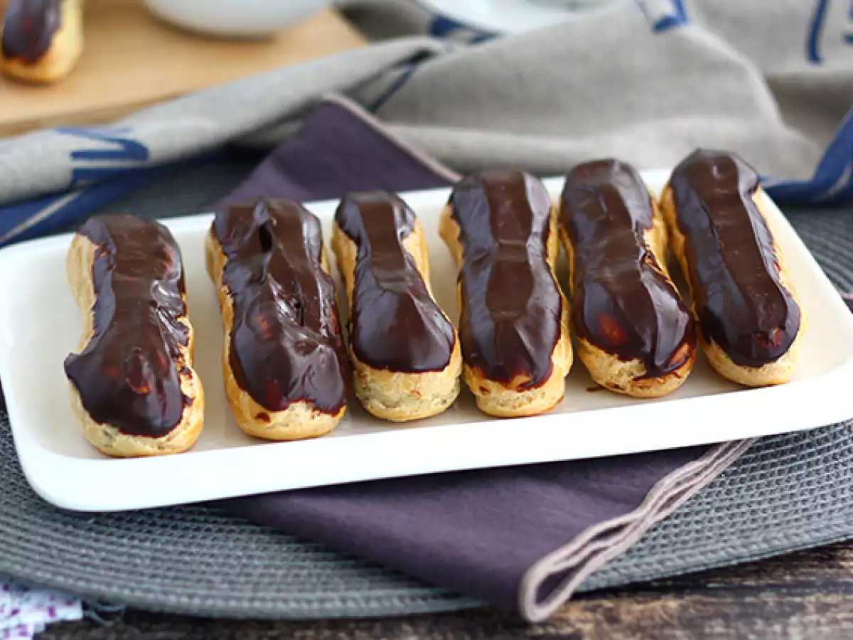 Éclair Cokelat (Panduan Langkah demi Langkah) - foto 2