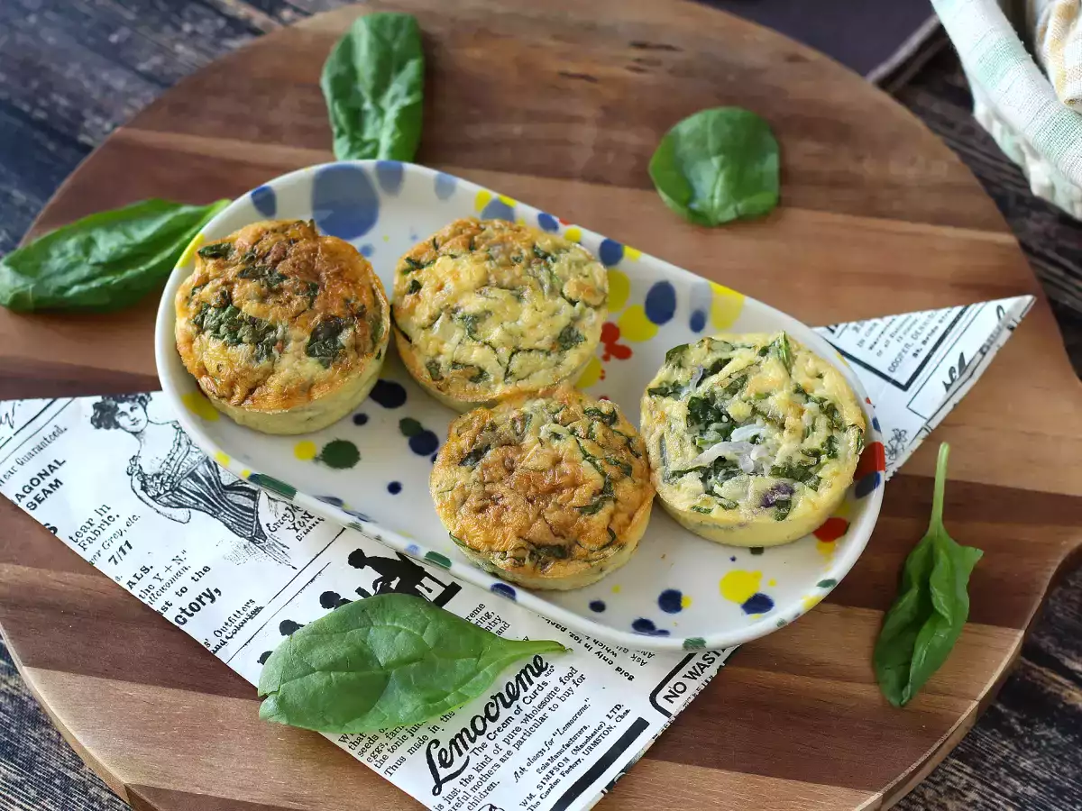 Egg bites dengan keju cottage menggunakan Air Fryer: camilan telur yang mudah dibuat dan kaya protein - foto 5
