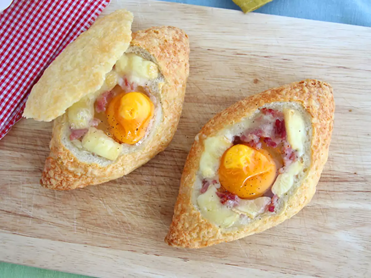 Egg Boats dengan Keju Munster - foto 2