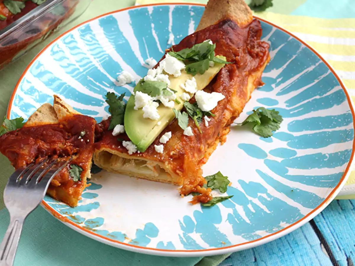 Enchilada Ayam dengan Saus Cabai - foto 4