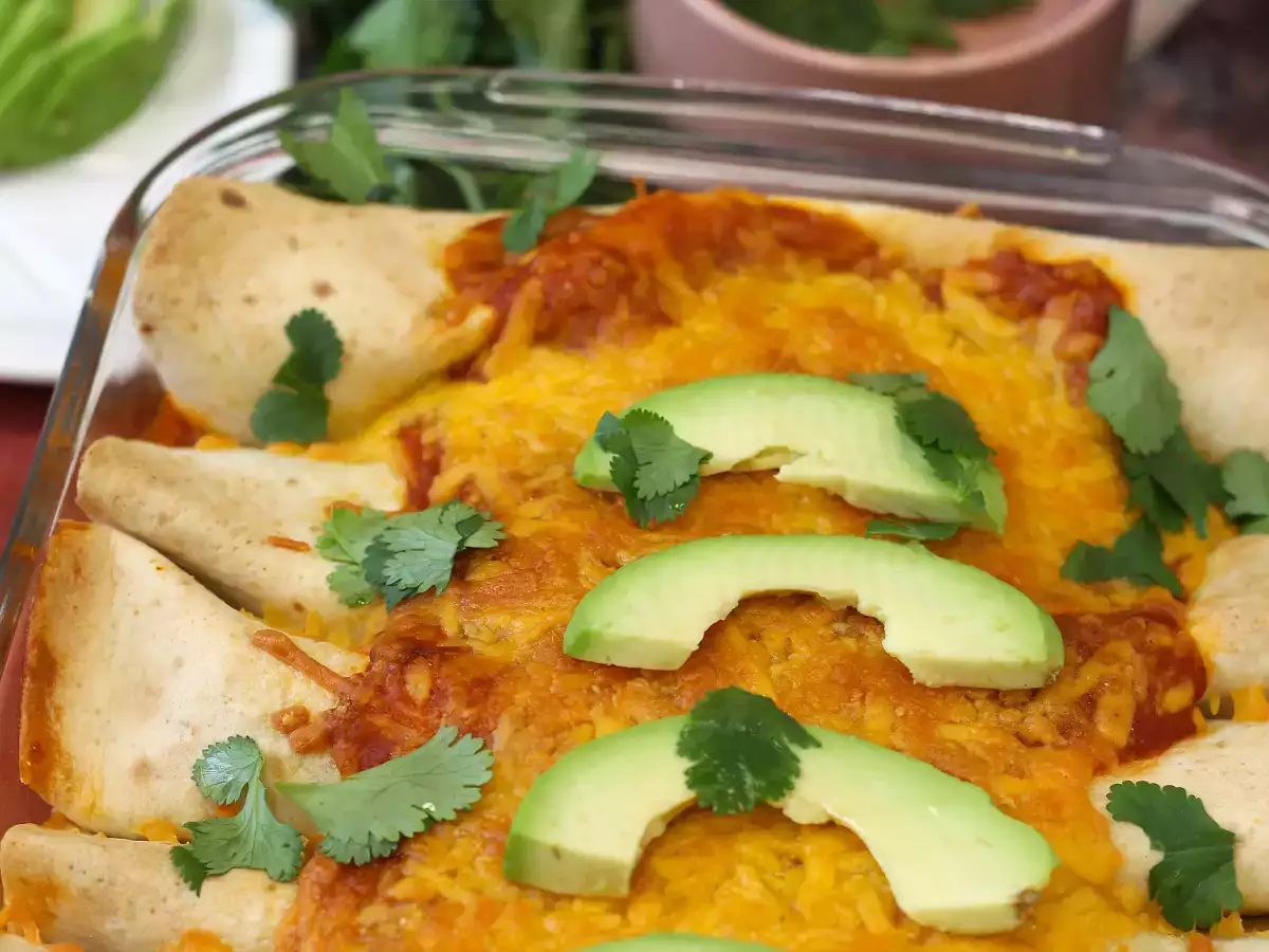 Enchilada vegetarian - foto 2