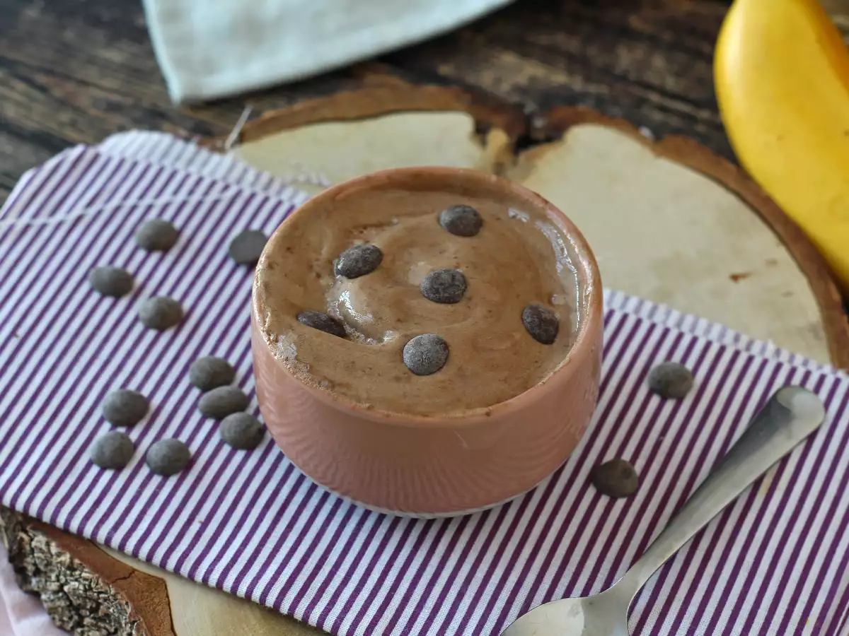 Es krim protein super whey cokelat, siap dalam 5 menit! - foto 4