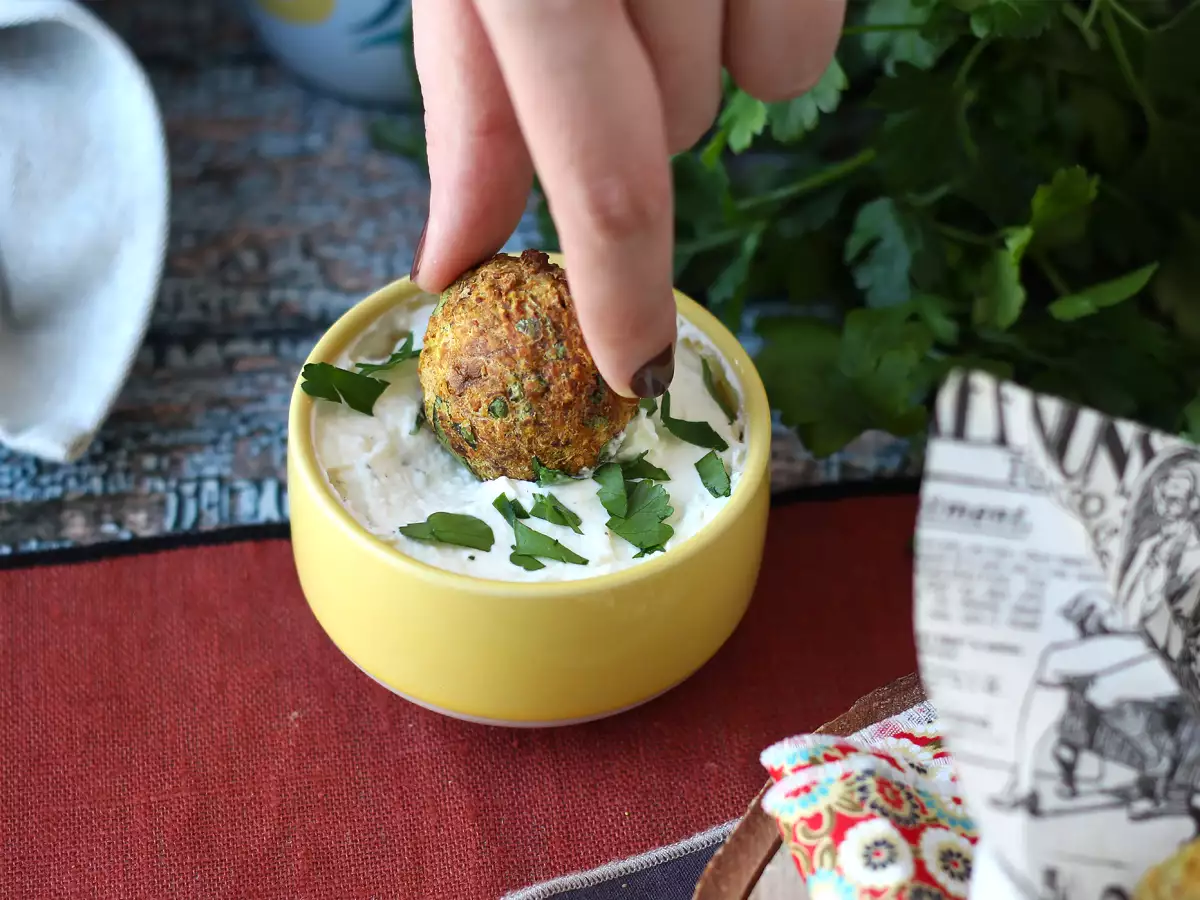 Falafel dalam Air Fryer, untuk hasil yang renyah tanpa digoreng! - foto 3