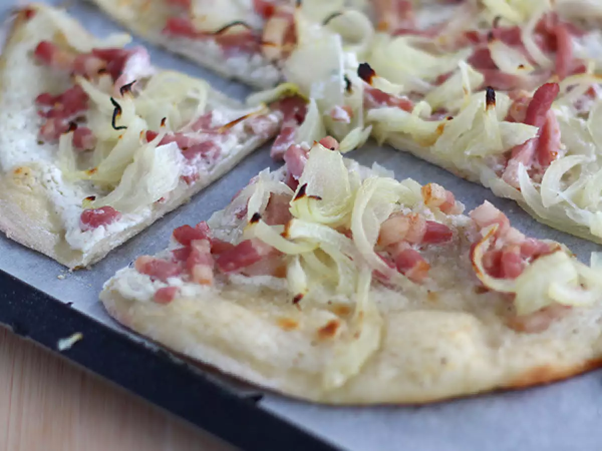 Flammekueche, Tart Flambé Khas Alsace - foto 2