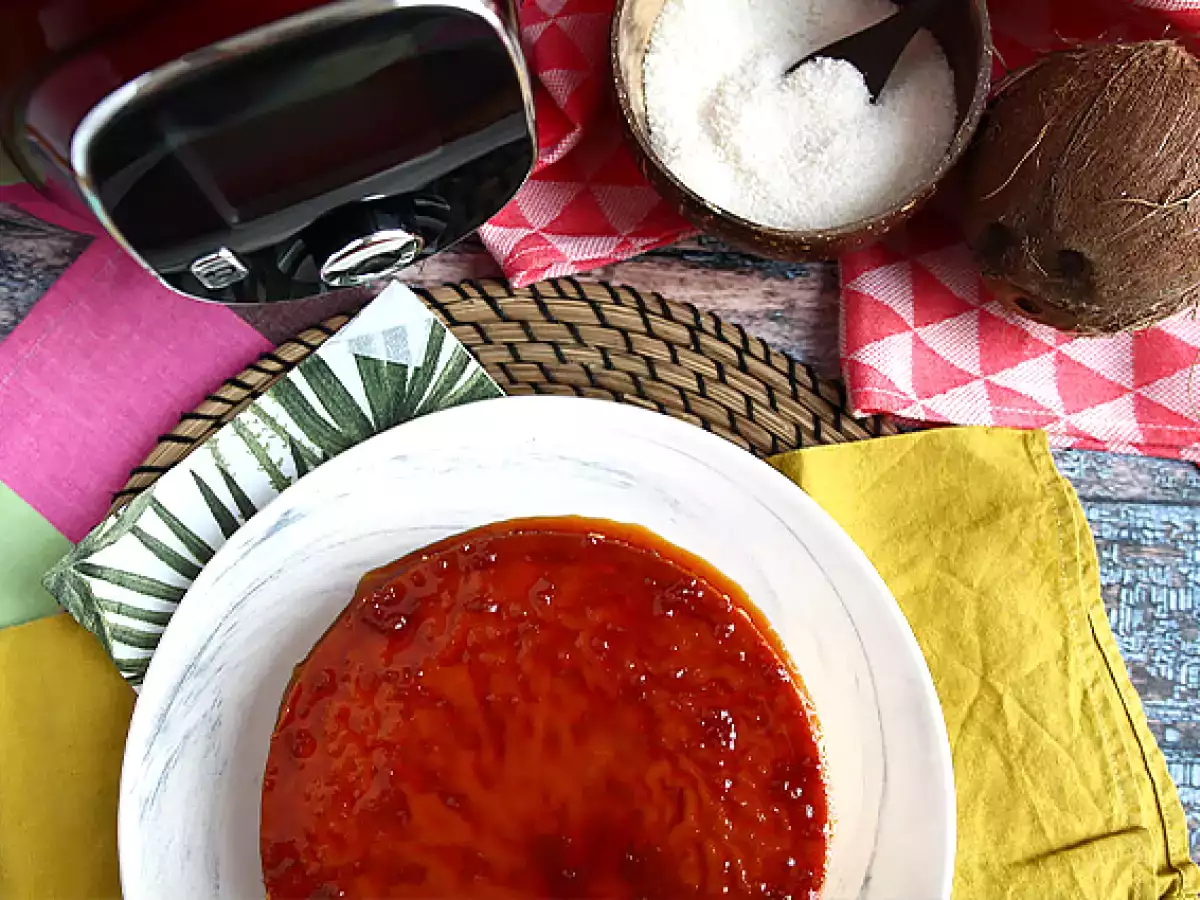 Flan kelapa di Cookeo - foto 7