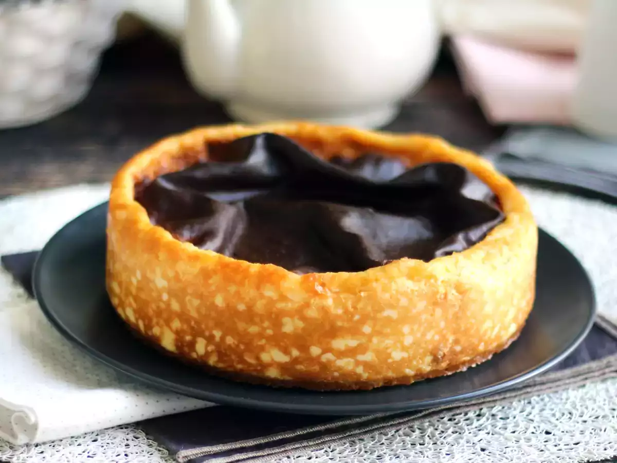 Flan kue tanpa adonan - foto 2