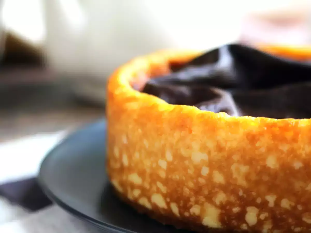 Flan kue tanpa adonan - foto 3