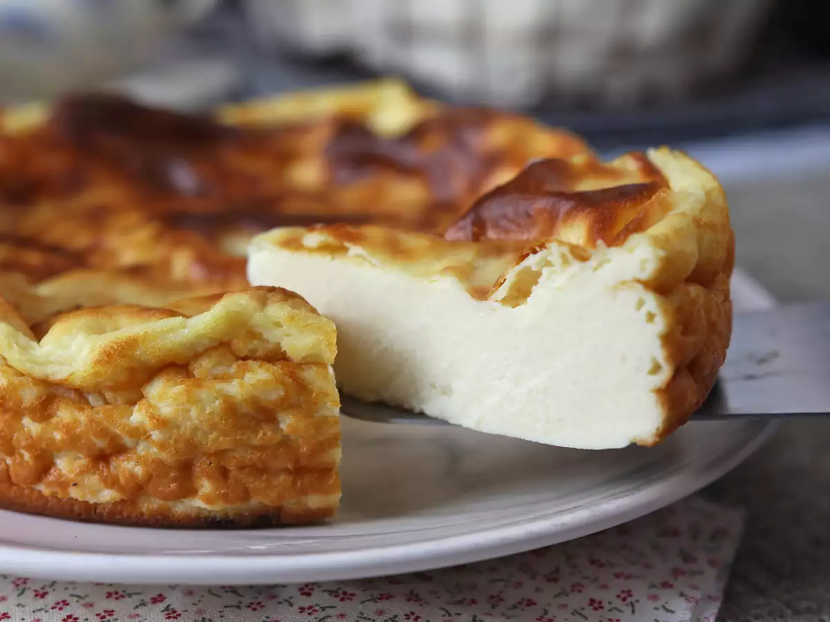 Flan panggang tinggi protein whey, cepat dan mudah dibuat!