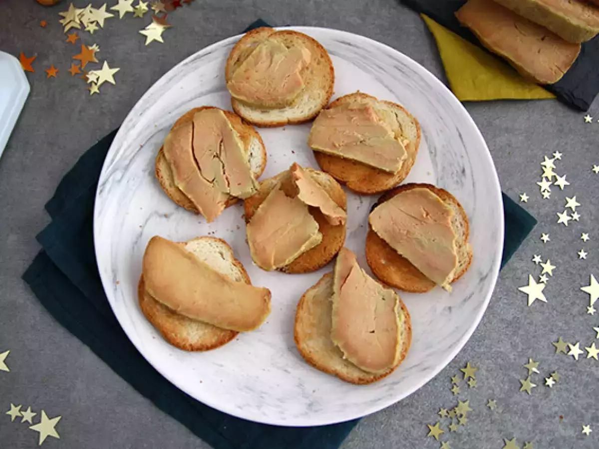 Foie gras yang dimasak dengan garam - foto 2